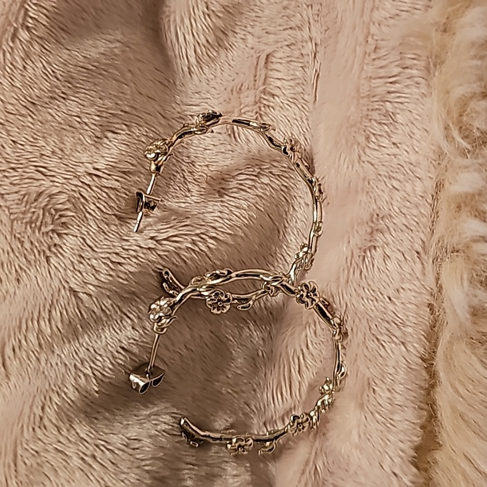 Blossom Hoop Earrings